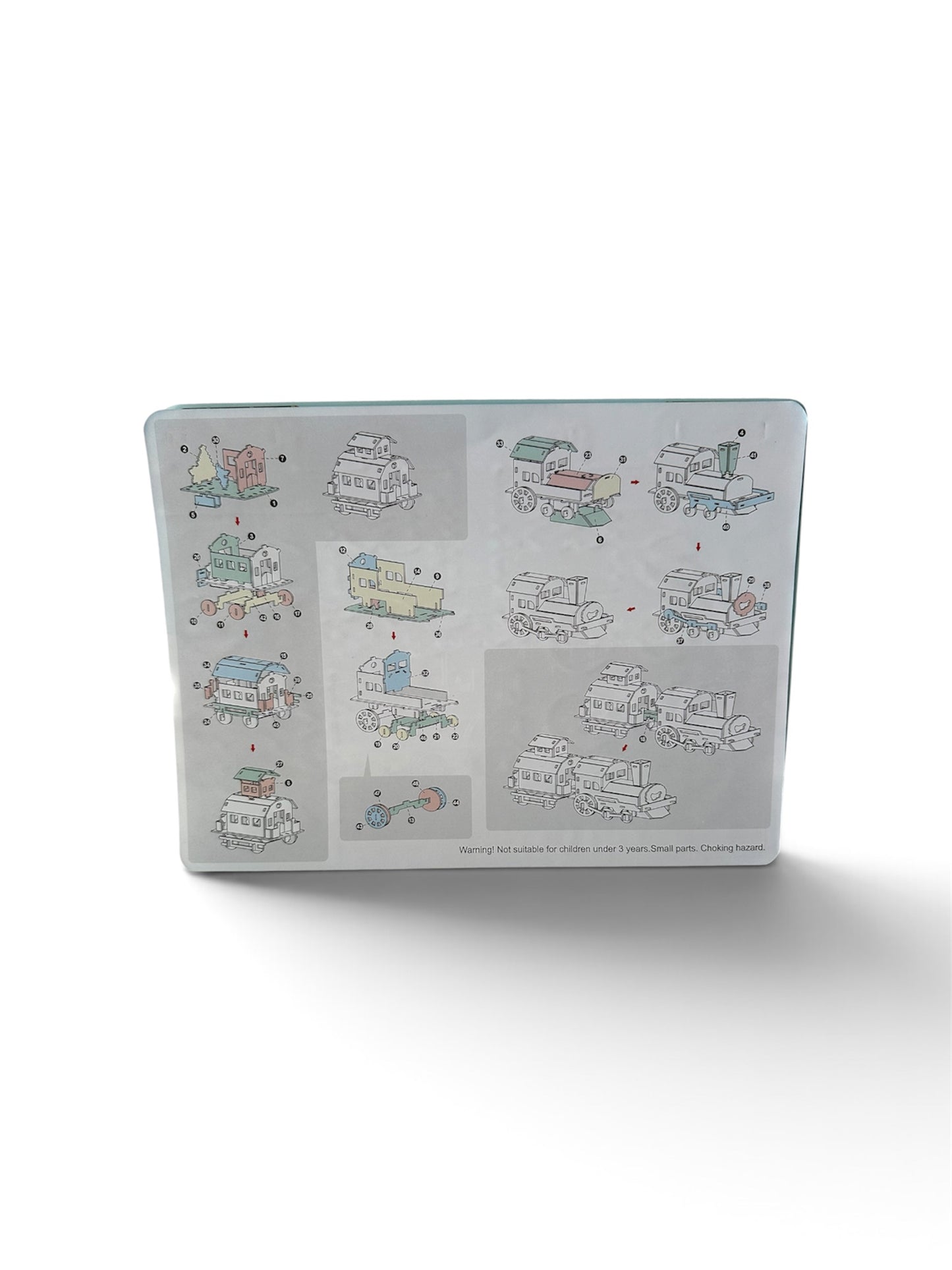 3D Puzzle: Christmas Train