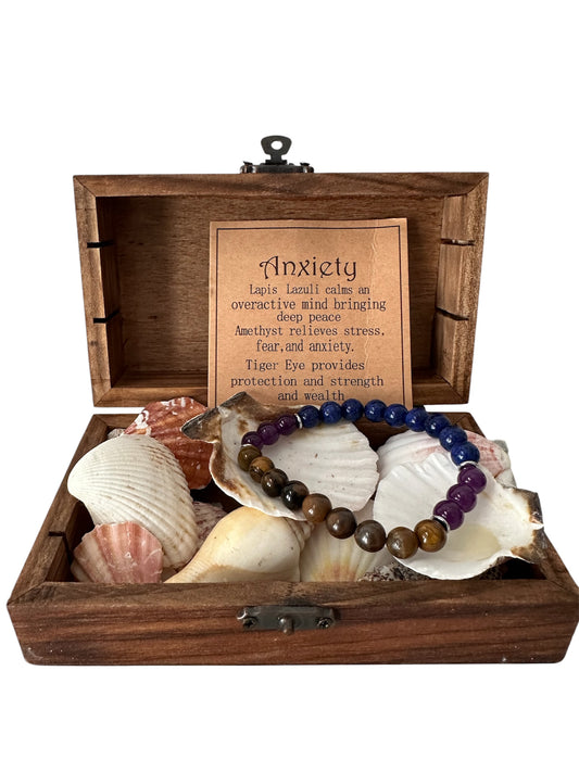 Anxiety Gemstone Bracelet