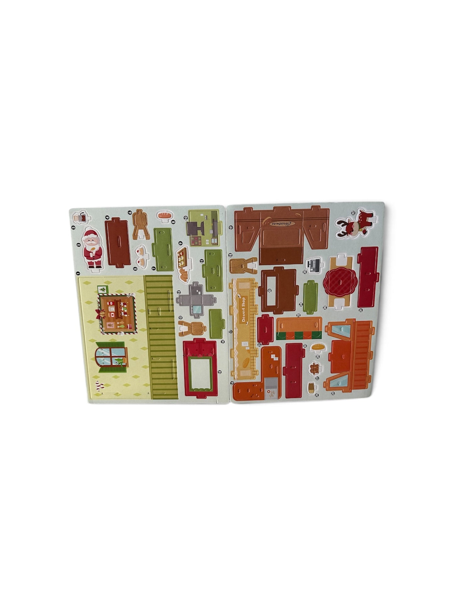 3D Puzzle: Christmas Dessert Shop