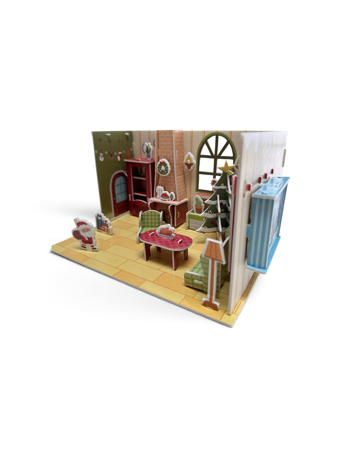 3D Puzzle: Christmas Living Room