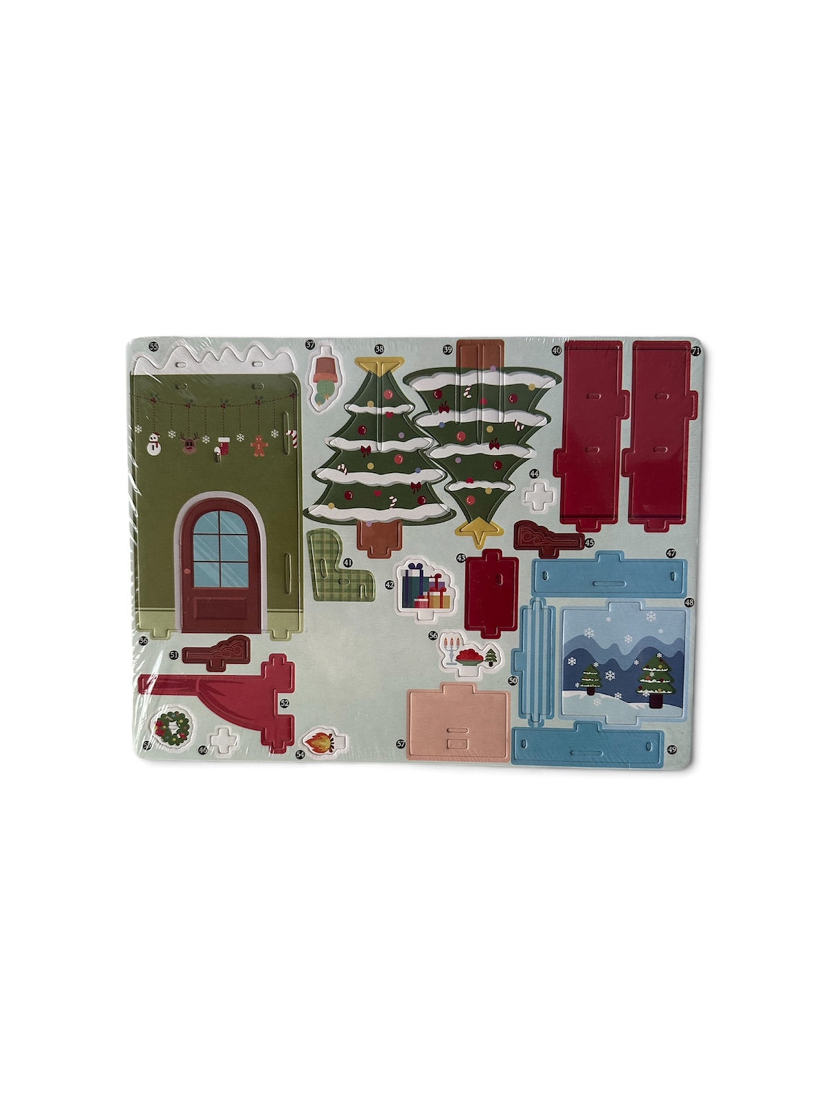 3D Puzzle: Christmas Living Room