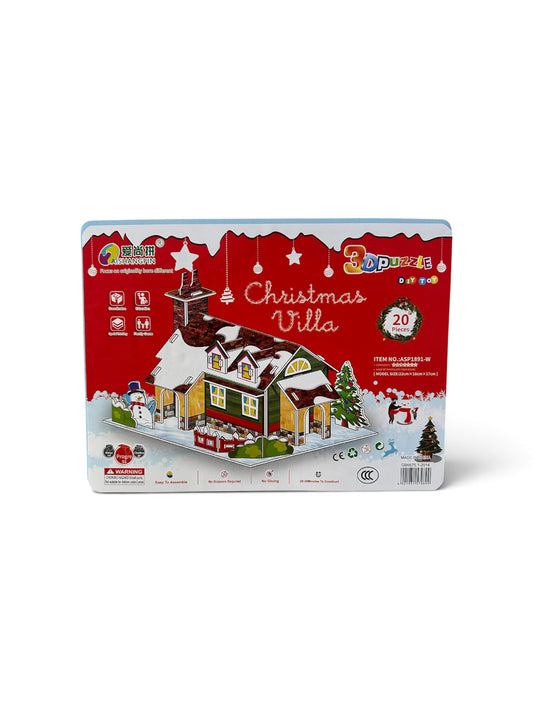 3D Puzzle: Christmas Villa
