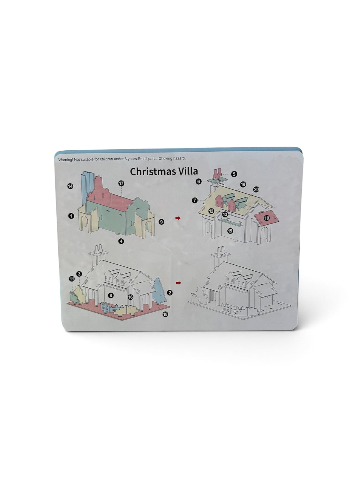 3D Puzzle: Christmas Villa