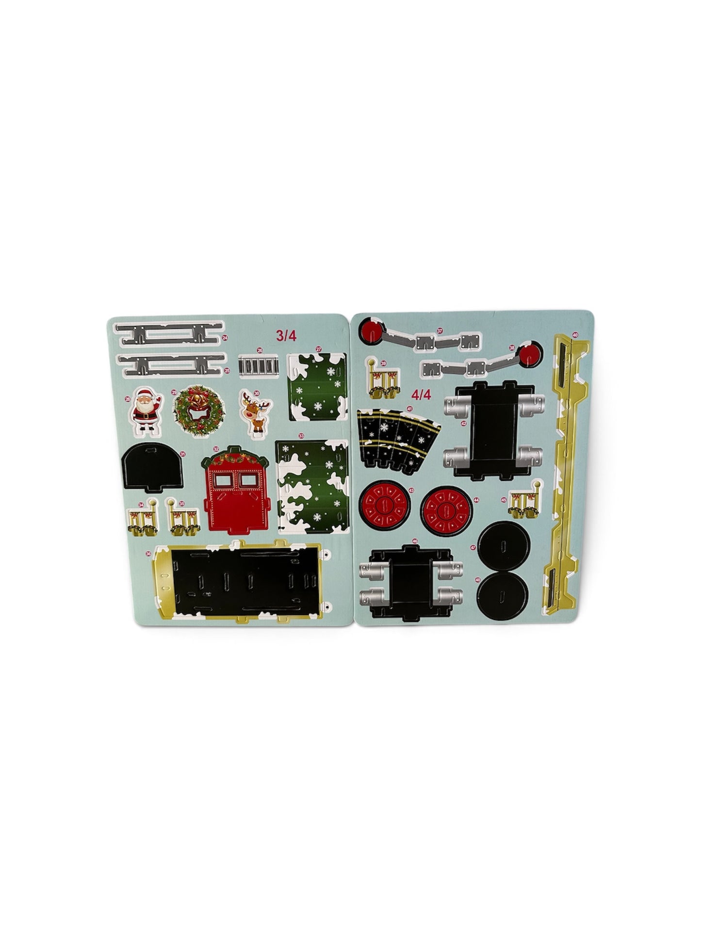 3D Puzzle: Christmas Train