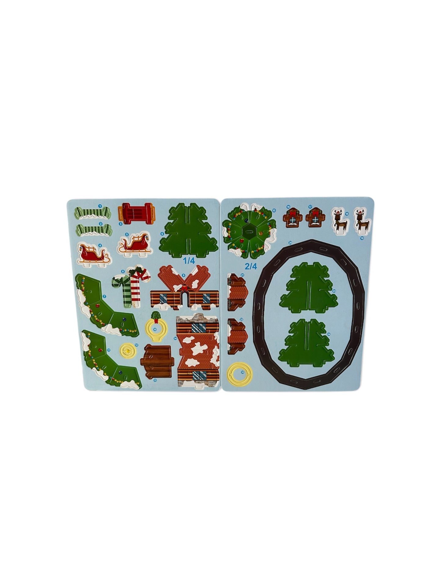 3D Puzzle: The North Pole