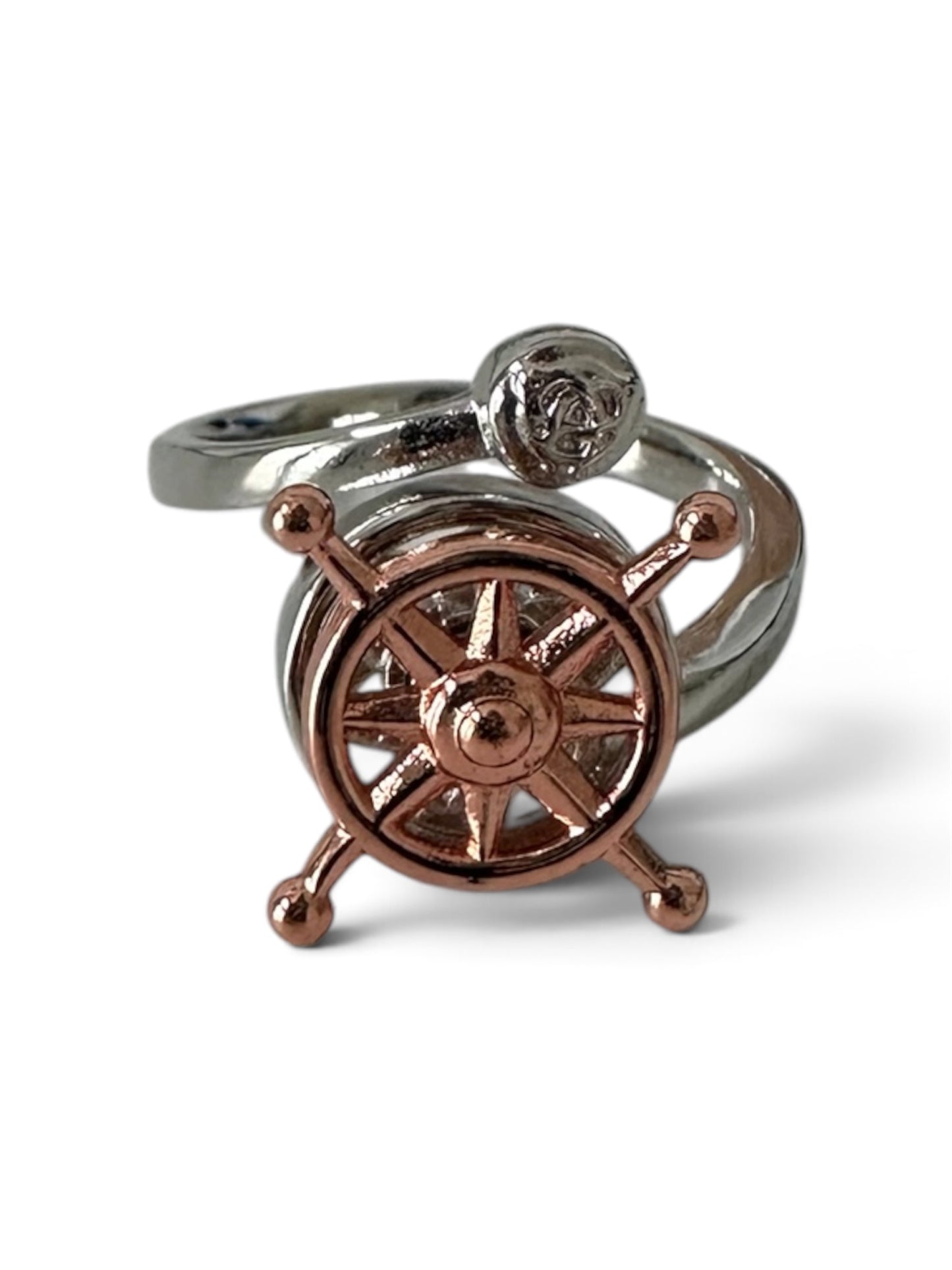 Adjustable Wheel Fidget Ring