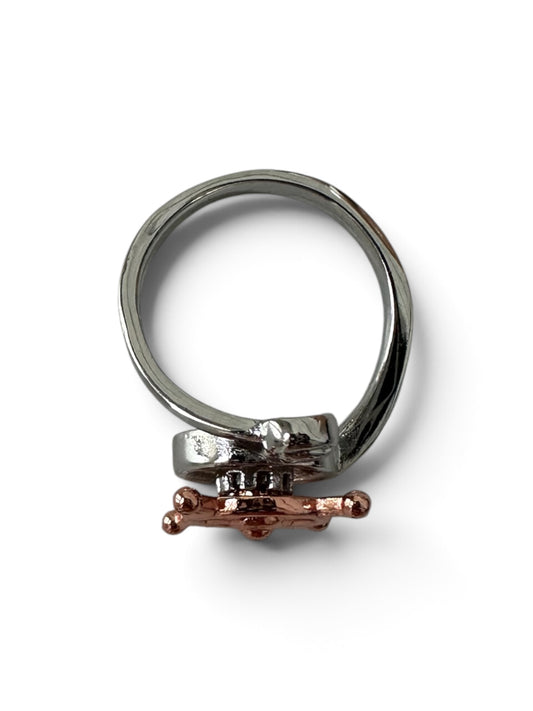 Adjustable Wheel Fidget Ring